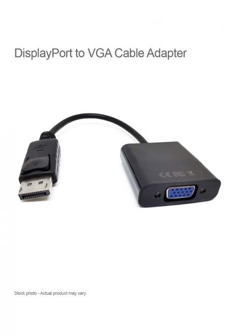 DisplayPort to VGA Video Adapter Converter