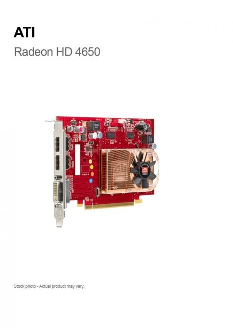 HP ATI Radeon HD 4650 DP (1GB) PCIe x16 Graphics Card