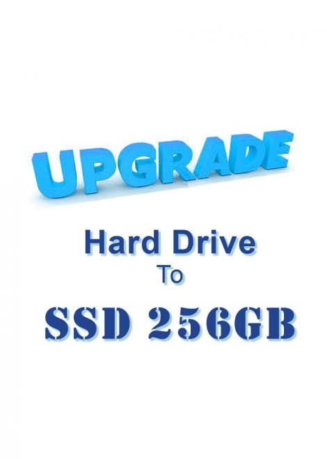 Upgrade: Hard Drive to SSD 256 GB