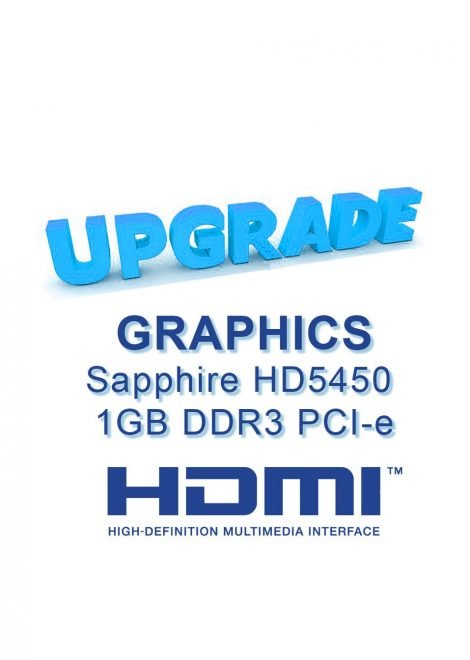 Graphics to HD5450 w/HDMI