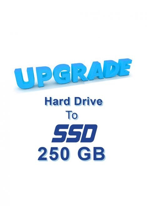 Upgrade to 250GB SSD