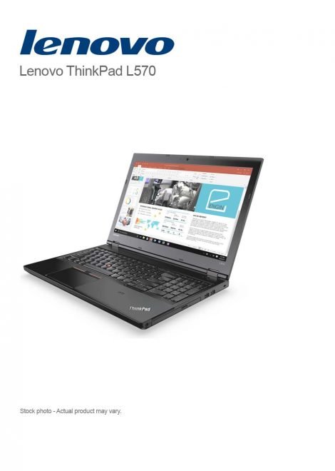 Lenovo ThinkPad L570 Core i5-7300U, 8GB, 256 GB SSD, WC, 15.6" WIN 10 Pro