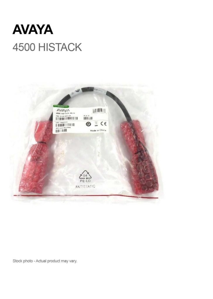 Avaya Nortel AL4518001-E6 4500 HISTACK Stacking Cable - 1.5ft