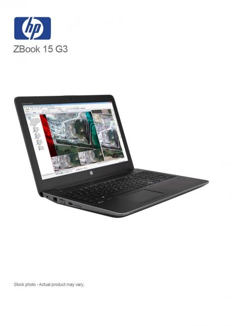 HP ZBook 15 G3 Core i7-6700HQ, 16GB, 256GB NVMe, 15.6"FHD, WIN 10 PRO - Image 2