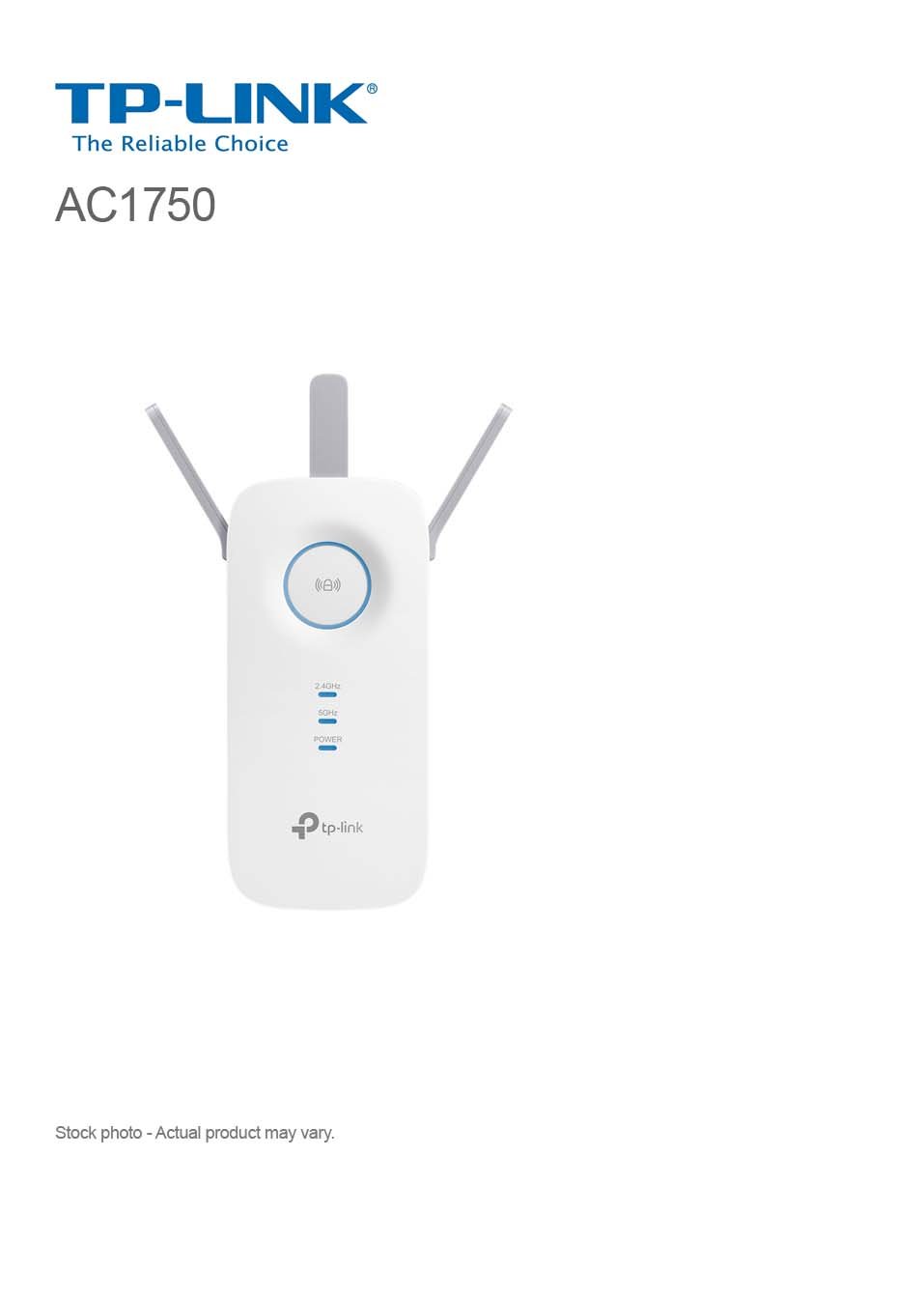 TP-Link Wireless AC1750 Wi-Fi 5 Range Extender