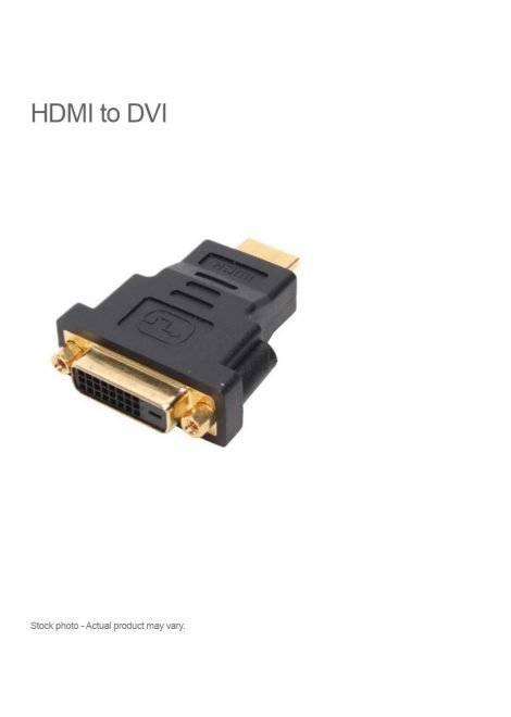 HDMI Male to DVI Female Adapter