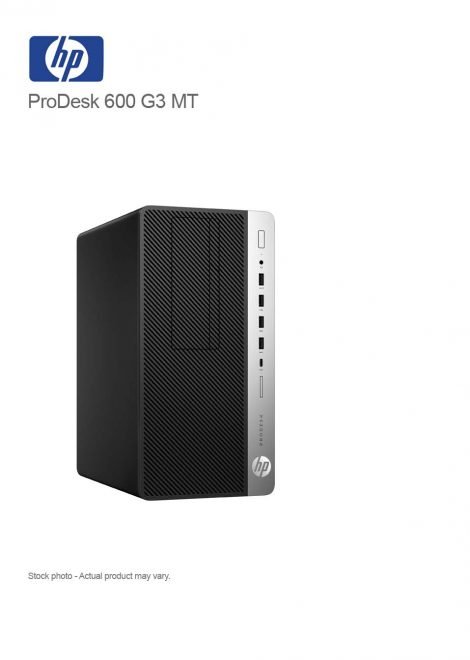 HP ProDesk 600 G3 MT Core i7-6700 3.4GHz, 16GB, 512 GB SSD, WIN 10 Pro