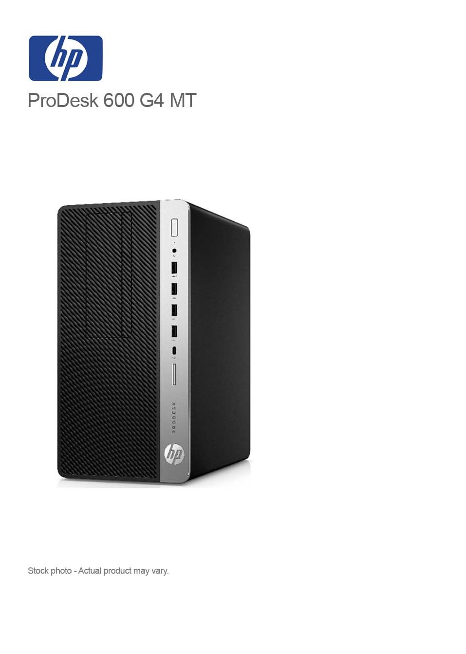 HP ProDesk 600 G4 MT Core i7-8700 3.2GHz, 32GB, 1 TB M.2 NVMe, WIN 11 Pro