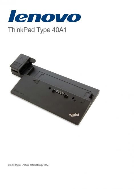 Lenovo ThinkPad Ultra Docking Station Type 40A1 USB 3.0 P/N: 00HM918/SD20F82751