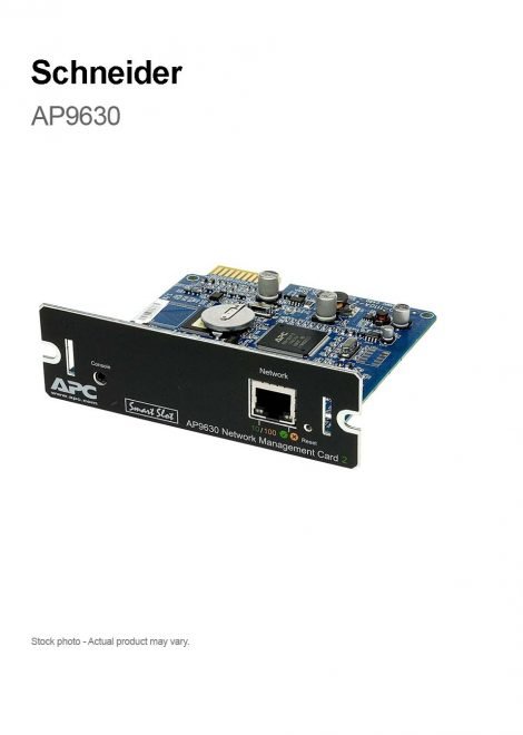Schneider Electric AP9630 UPS Network Management Card 2