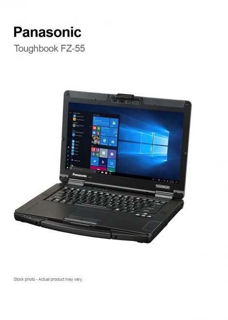 Panasonic Toughbook FZ-55 Core i5-8365U, 32GB, 1 TB M.2,14", WIN 11 Pro, Sierra Wireless em7511 WWAN Cellular Gobi - Image 2