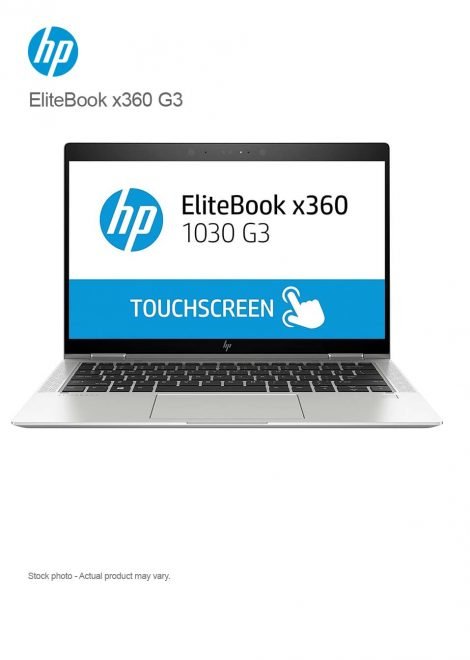 HP EliteBook x360 1030 G3 Core i5-8250U, 8GB, 256GB M.2 PCIe NVMe SSD, 13.3" FHD Touch, WIN 11 PRO