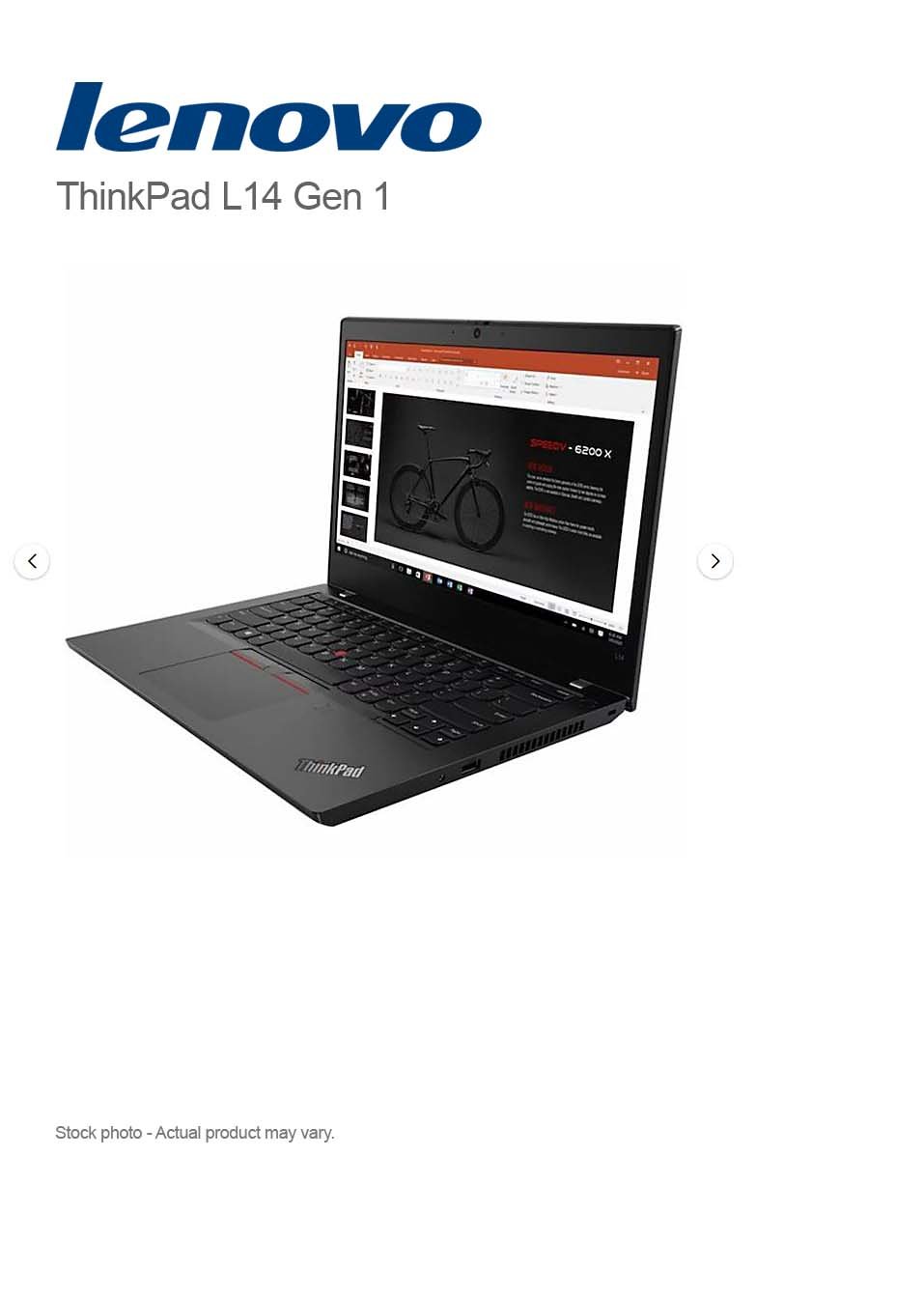 Lenovo ThinkPad L14 Gen 1 Core i5-10210U, 16GB, 256GB SSD, 14″, WIN 11 PRO