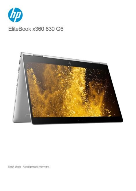HP EliteBook x360 830 G6 Core i5-8265U, 8GB, 256GB M.2 PCIe NVMe, 13.3" FHD Touch, WIN 11 PRO - Image 2